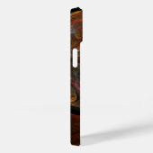 流体つながり抽象芸術アート Case-Mate iPhoneケース (裏面 / 右)