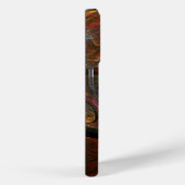 流体つながり抽象芸術アート Case-Mate iPhoneケース (裏面 / 右)