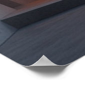 流体の優雅さ：彫刻の螺旋階段 ポスター (角)