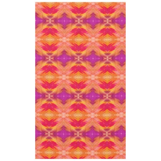 流体の水の色鉛筆アートテーブルクロス テーブルクロス (正面)