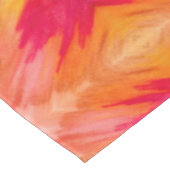 流体の水の色鉛筆アートテーブルクロス テーブルクロス (アングル)