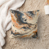 流体の融合：暖かさが涼しさを感じる場所 クッション (ブランケット)