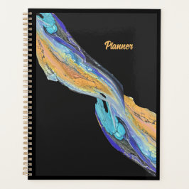 流体アクリル絵画系のプランナー化 プランナー手帳