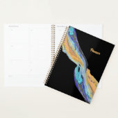 流体アクリル絵画系のプランナー化 プランナー手帳 (ディスプレー)