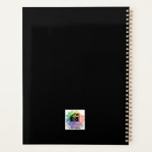 流体アクリル絵画系のプランナー化 プランナー手帳 (裏面)