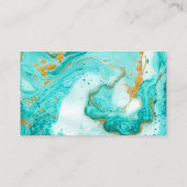 流体アルコールインク名刺 名刺 (裏面)