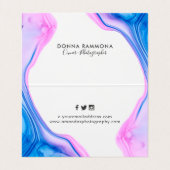 流体カラージェードインク 名刺 (内部フラット)