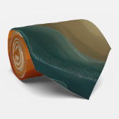 流体コンテンポラリー波抽象芸術 ネクタイ (ロール)