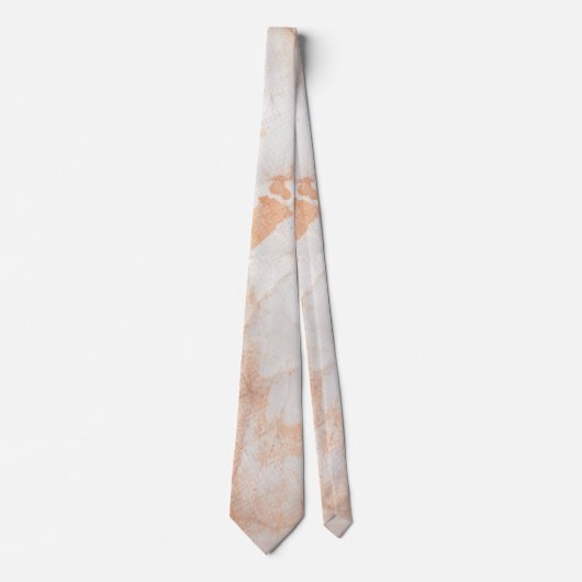 流体スワール大理石ライトピンクネックタイ ネクタイ (正面)