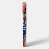 流体マカラフルブリング抽象化 Case-Mate iPhoneケース (裏面 / 左)