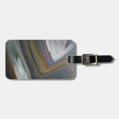 流体モダンアートラゲージタグユニセックス ラゲッジタグ (正面横)