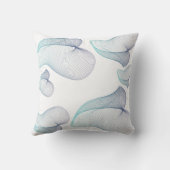 流体モーション抽象芸術アートピロー クッション (裏面)