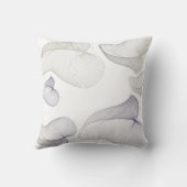 流体モーション抽象芸術アートピロー クッション (裏面)