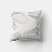 流体モーション抽象芸術アートピロー クッション (裏面)