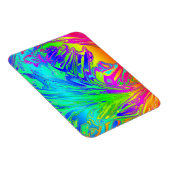 流体レインボー抽象芸術絵を描(ばちゃばちゃ)跳ねる マグネット (右側)