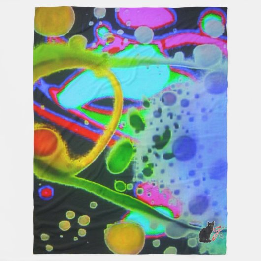 流体休息フリースブランケット フリースブランケット (正面)