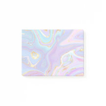 流体大理石のポストイットのノート