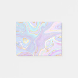 流体大理石のポストイットのノート ポストイット