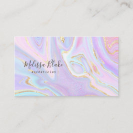 流体大理石の名刺 名刺
