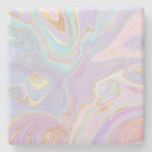 流体大理石コースター ストーンコースター (正面)