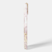 流体大理石ピンクフェイク金ゴールド箔 Case-Mate iPhoneケース (裏面 / 右)