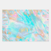 流体大理石抽象芸術 ラッピングペーパーシート (正面3)