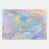 流体大理石抽象芸術 ラッピングペーパーシート (正面2)