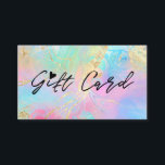 流体大理石製ギフト券 名刺<br><div class="desc">注意：フォイルは実在ではなく、単にシミュレート</div>