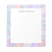 流体大理石 ノートパッド (正面)