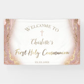 流体大理石 |第一聖餐式 横断幕 (横)