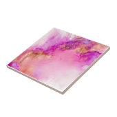 流体抽象芸術アルコールインク | タイル (側面)