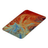 流体抽象芸術パターン マグネット (左側)