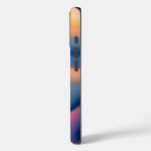 流体波サンセット抽象芸術 Case-Mate iPhoneケース (裏面 / 左)