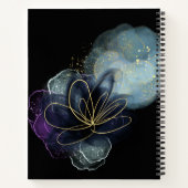 流体芸術スパイラルノート ノートブック (裏面)