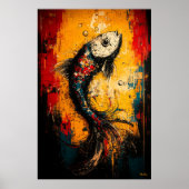 流体運動表現者コンテンポラリー魚アルツネ ポスター (正面)