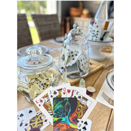 流体鮮やかアートトランプ トランプ