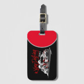 流保して掻き落とせ！ ラゲッジタグ (正面縦)