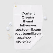 流入者 ゴルフタオル (インサイチュ)