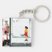 流出のたらい キーホルダー (裏面)