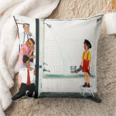 流出のたらい クッション (ブランケット)