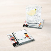 流出のたらい スクエアペーパーコースター (インサイチュ)