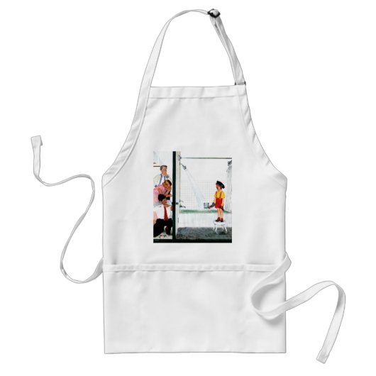 流出のたらい スタンダードエプロン (正面)