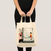 流出のたらい トートバッグ (正面(商品))