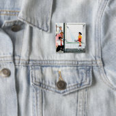 流出のたらい 缶バッジ (インサイチュ)