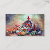 流出の基本的な名刺 名刺 (裏面)