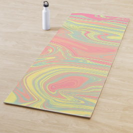 流動パステル ヨガマット