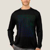 流動液体モーションパターンTシャツ トライブレンドＴシャツ (正面)
