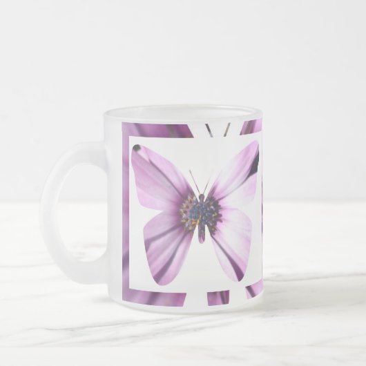 流動的エネルギー フロストグラスマグカップ (左)