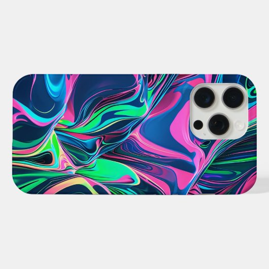 流動的ファンタジア iPhoneケース (裏面横)