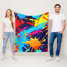 流動的絵を描なネオン